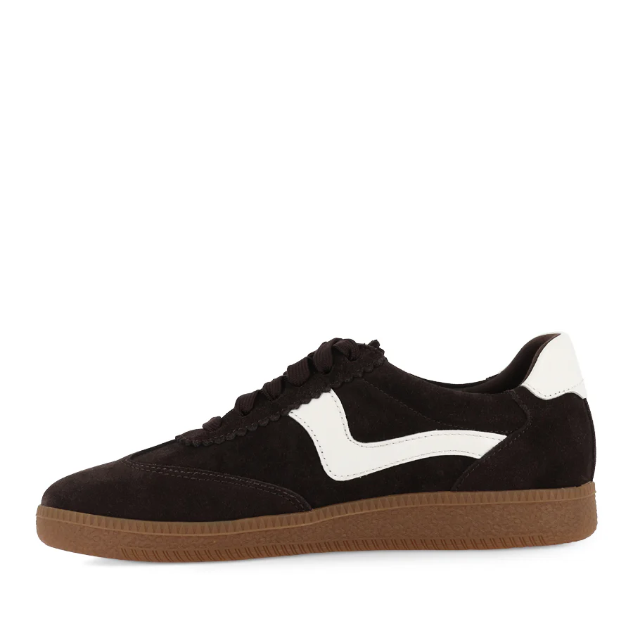 STATON - CHOC SWAN SUEDE MULTI - Image 2