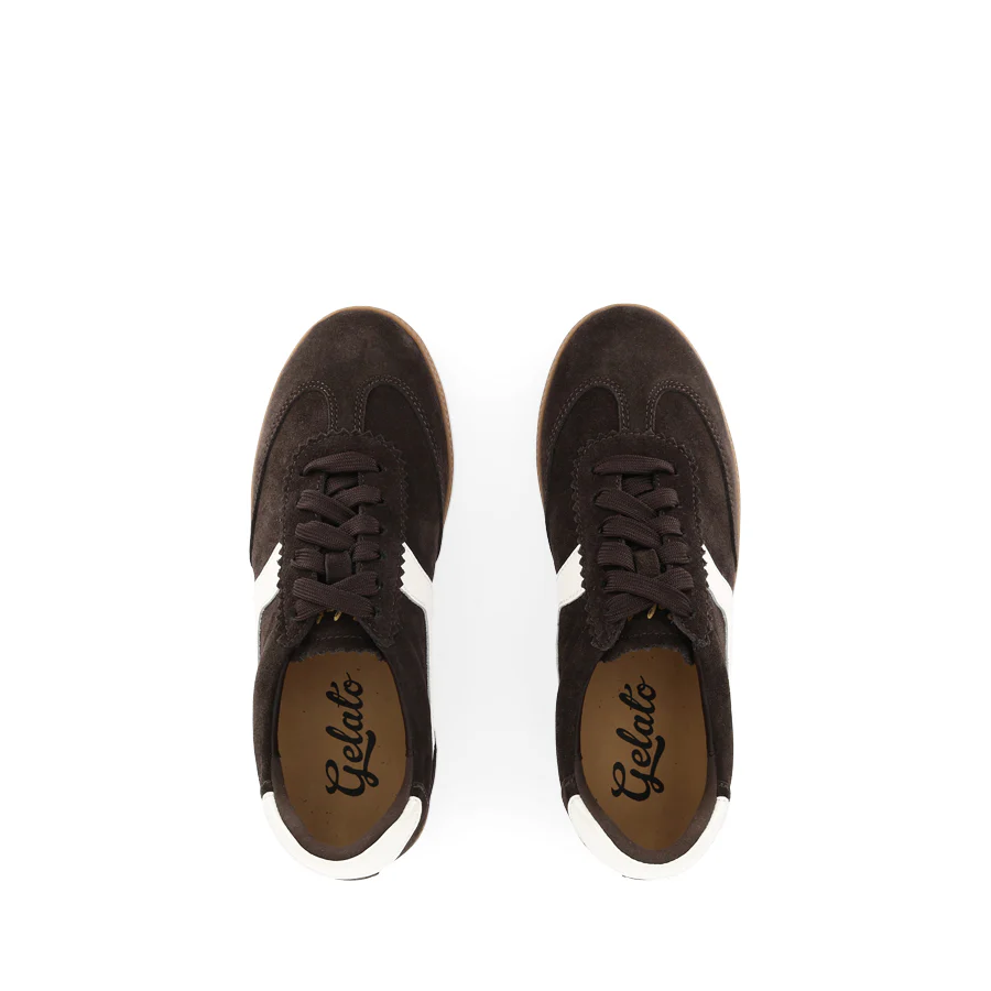 STATON - CHOC SWAN SUEDE MULTI - Image 5