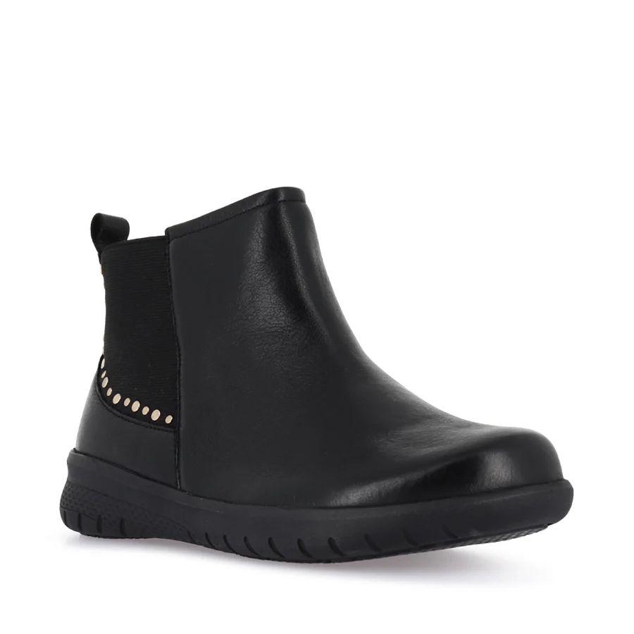 SUJI XF - BLACK BLACK LEATHER - Image 3