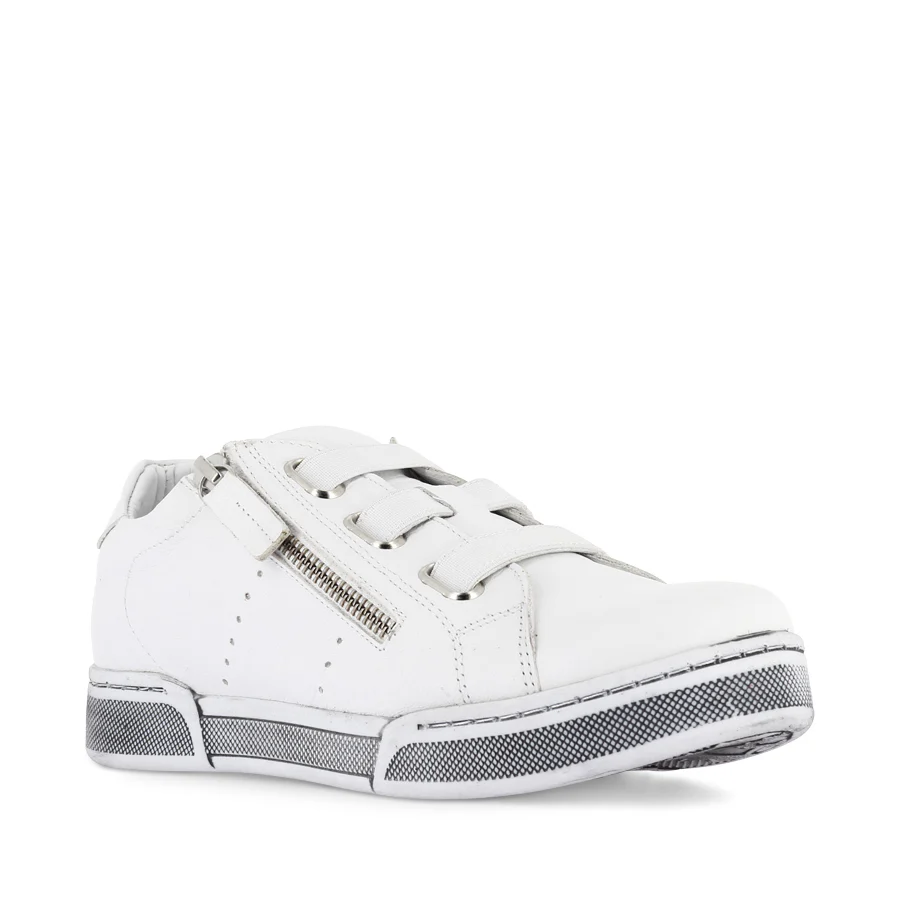 TALEA - WHITE LEATHER - Image 3