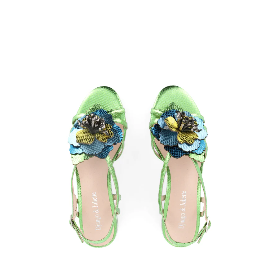 TALLUHA - LIME MULTI LIZARD LEATHER - Image 5