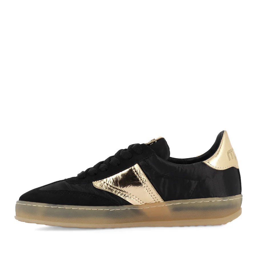 TARAS - BLACK/GOLD LEATHER - Image 2