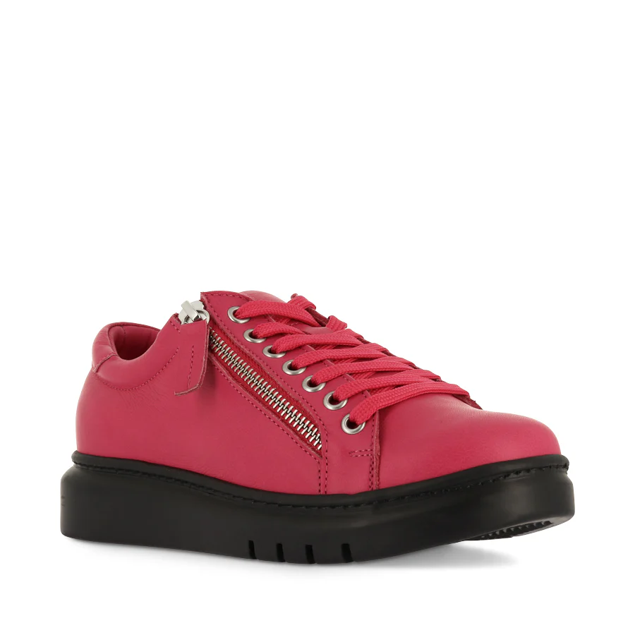 TATTER - MAGENTA LEATHER - Image 3