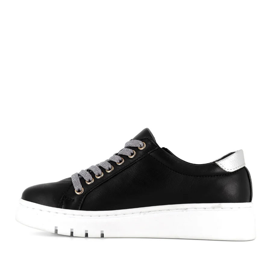 TATTER FRESH - BLACK/SILVER LEATHER - Image 2