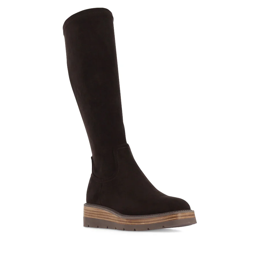 TERRINY - CHOCOLATE STRETCH MICROSUEDE - Image 3