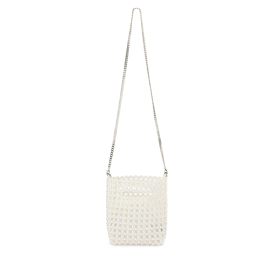 TILDA BEADED GRAB BAG - PEARL - Image 4