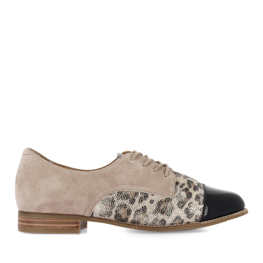 TOBIN XF - BLACK TAUPE GOLD LEOPARD MULTI