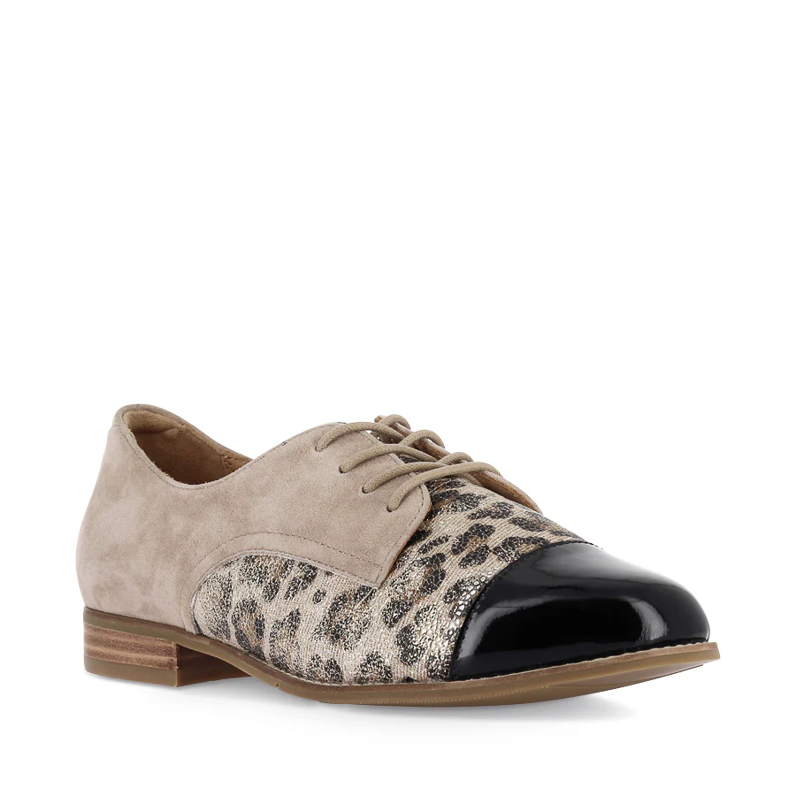 TOBIN XF - BLACK TAUPE GOLD LEOPARD MULTI - Image 3
