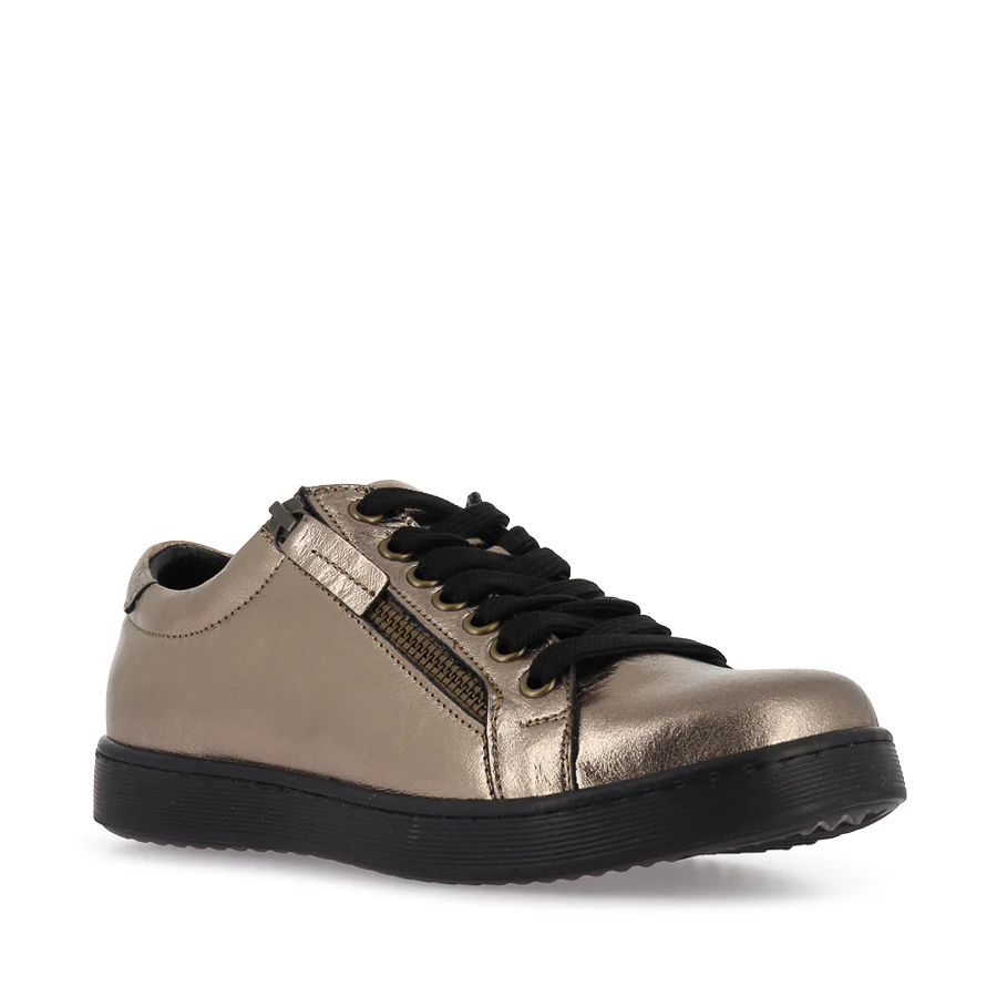 TOKEN BOS - BRONZE METALLIC LEATHER - Image 4
