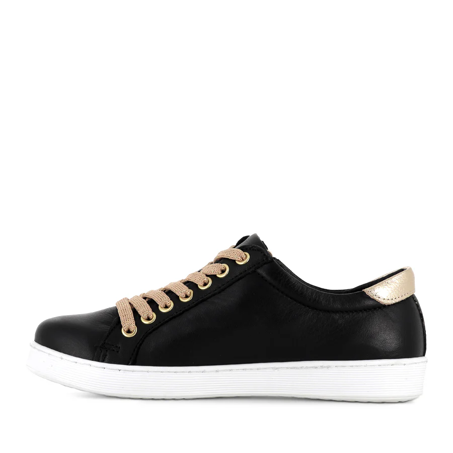 TOKEN FRESH - BLACK/GOLD LEATHER - Image 2