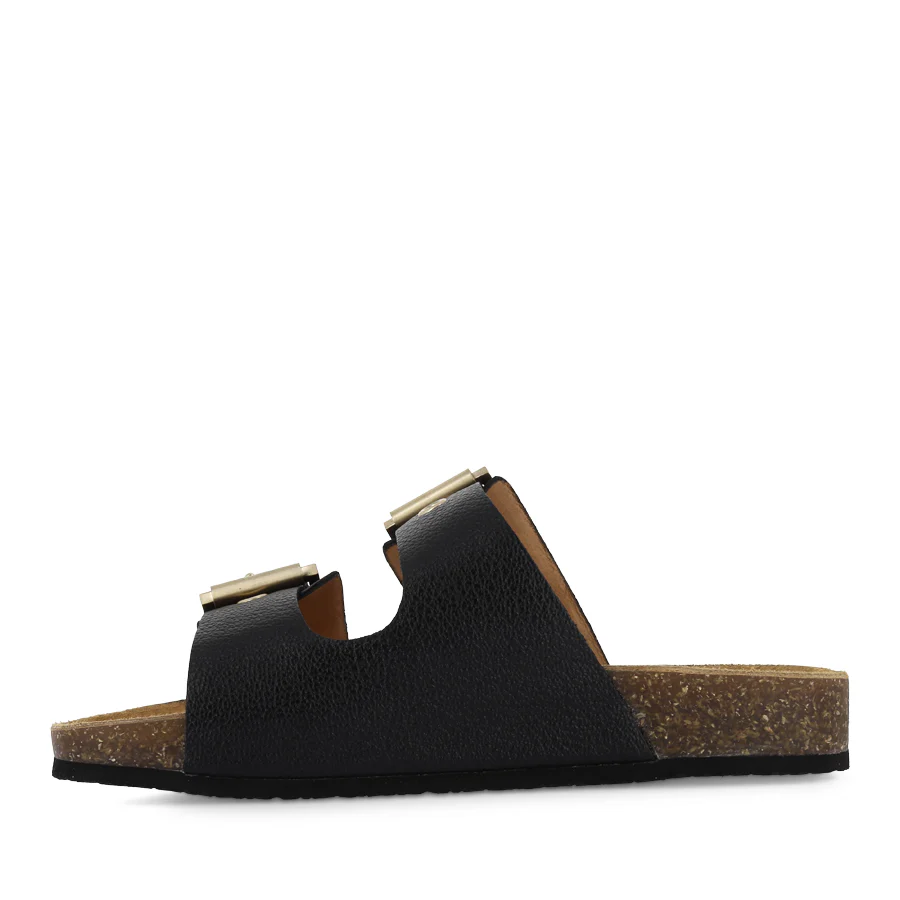 TOMMY - BLACK TUMBLED LEATHER - Image 2