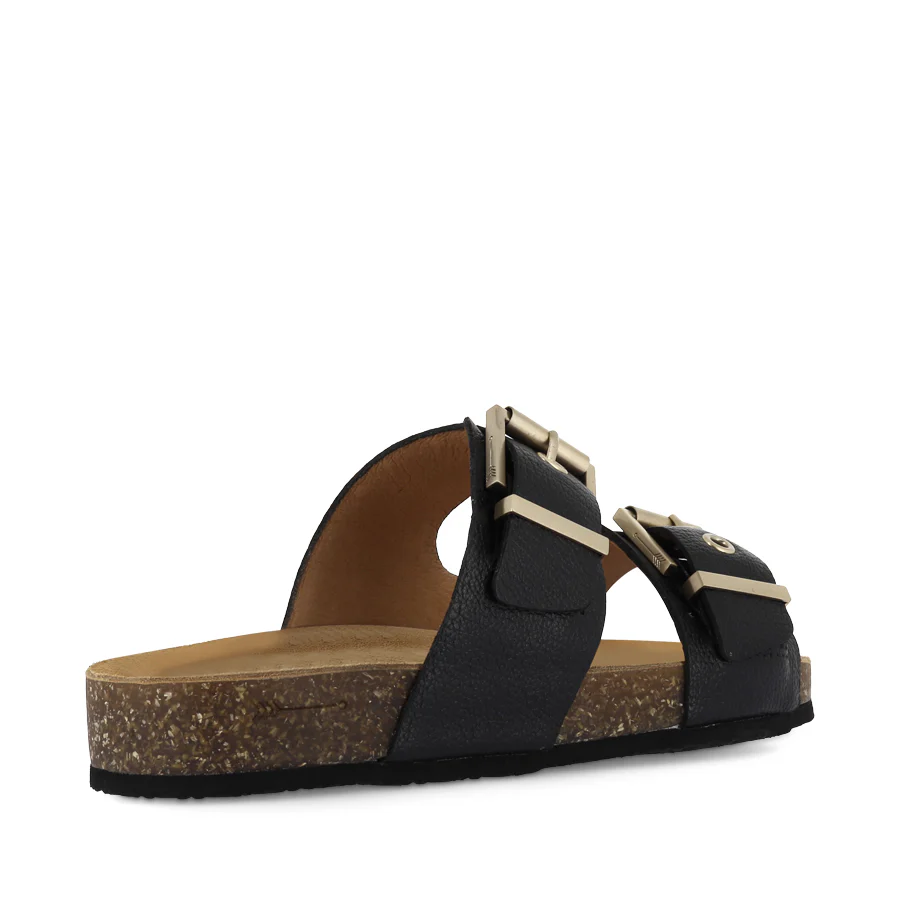 TOMMY - BLACK TUMBLED LEATHER - Image 4