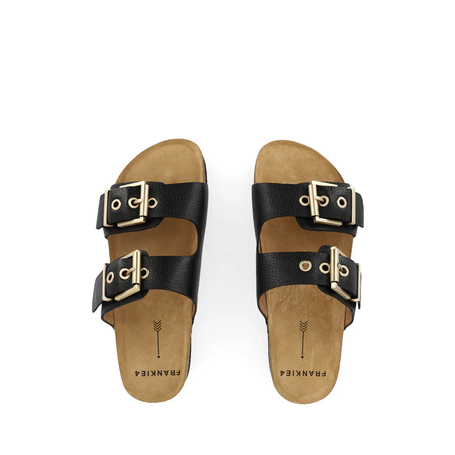 TOMMY - BLACK TUMBLED LEATHER - Image 5