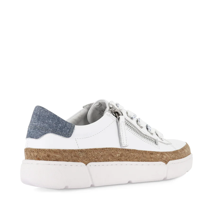 TORAYNE - WHITE BLUE DENIM MULTI - Image 4