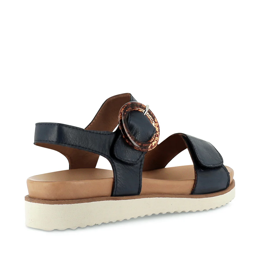 TROVE - NAVY/BEIGE LEATHER - Image 4