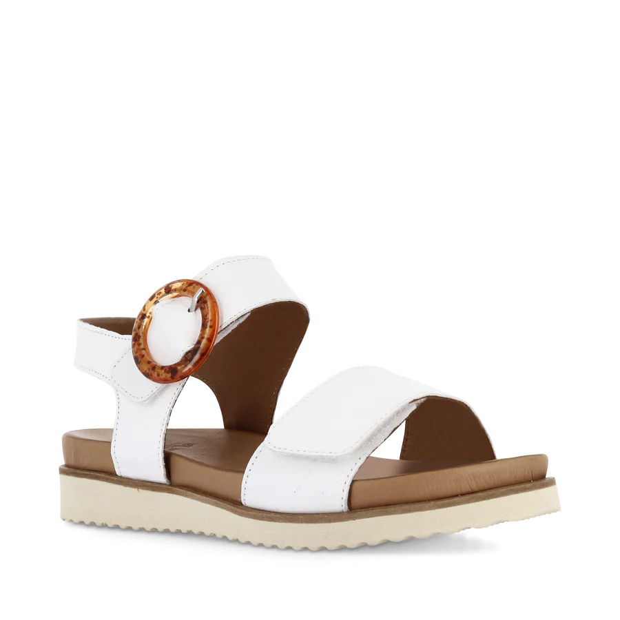 TROVE - WHITE/BEIGE LEATHER - Image 3