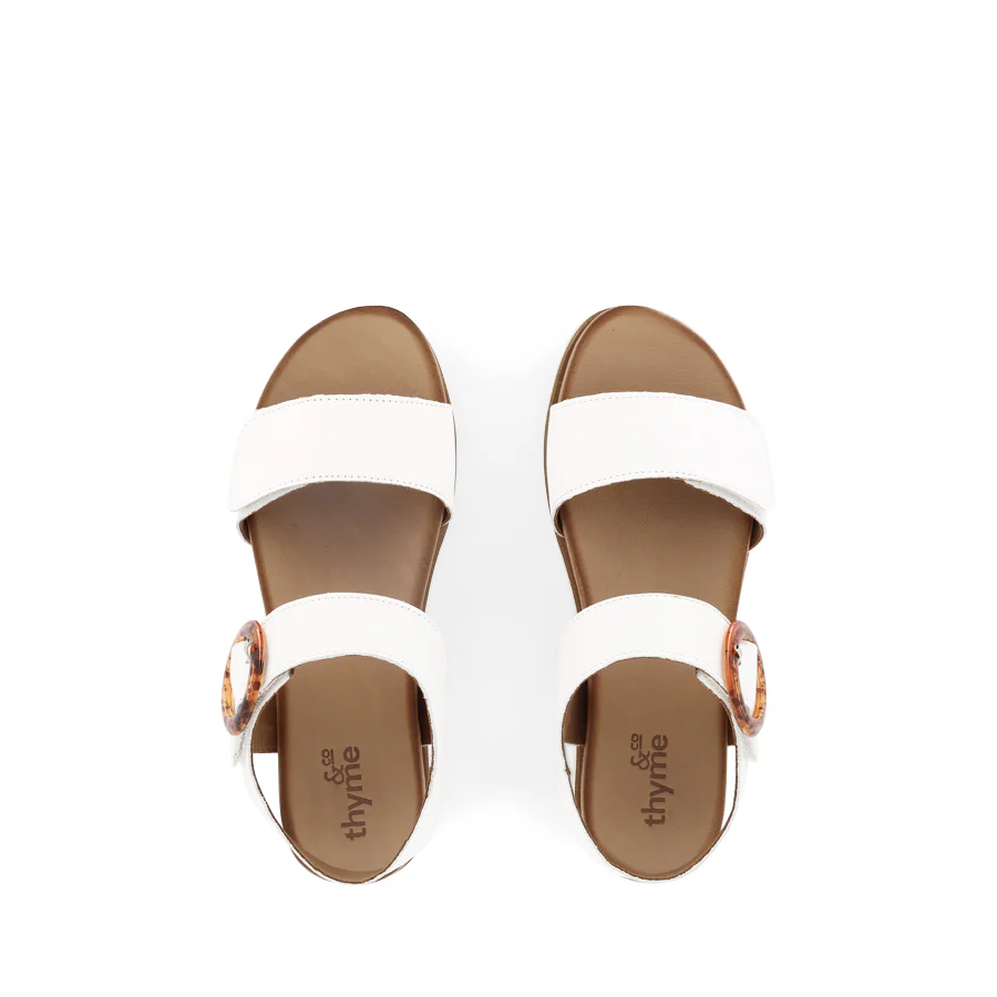 TROVE - WHITE/BEIGE LEATHER - Image 5