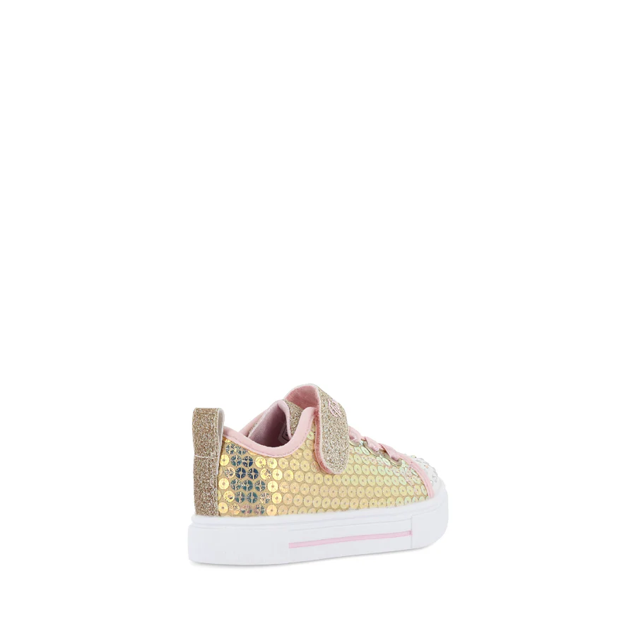 TWINKLE SPARKS-SEQUIN PARTY INFANT - GOLD PINK MULTI - Image 4
