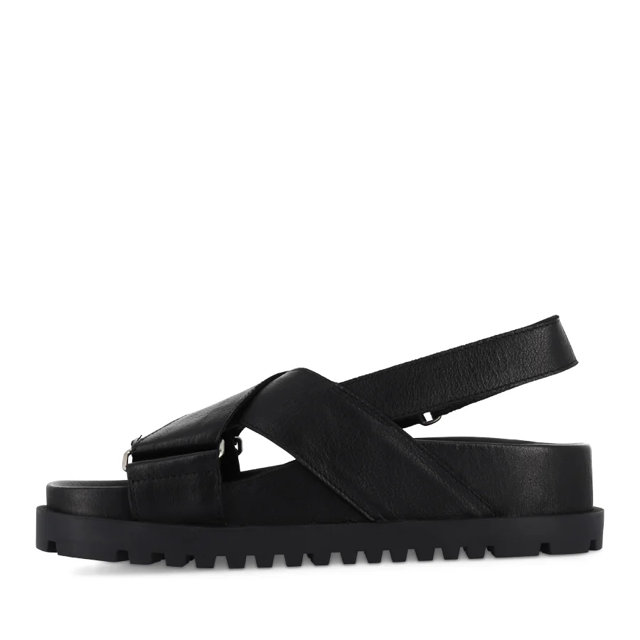 UBARI - BLACK BLACK LEATHER - Image 2