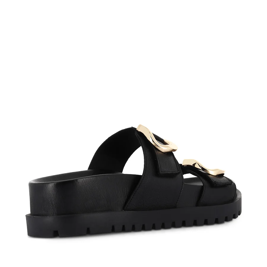 ULLANA - BLACK BLACK LEATHER - Image 4