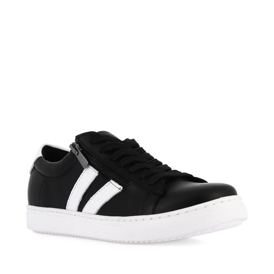 ULTIMATE - BLACK/WHITE LEATHER - Image 3