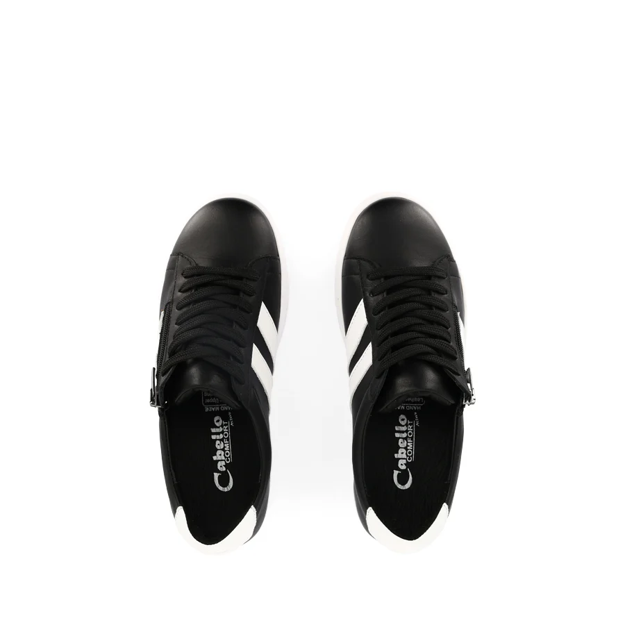 ULTIMATE - BLACK/WHITE LEATHER - Image 5