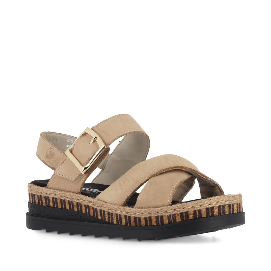 VEERA V7951 - ALMOND LEATHER - Image 3