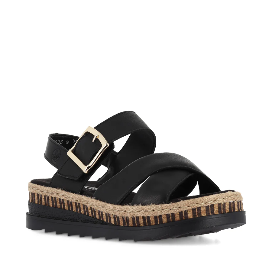 VEERA V7951 - BLACK LEATHER - Image 3