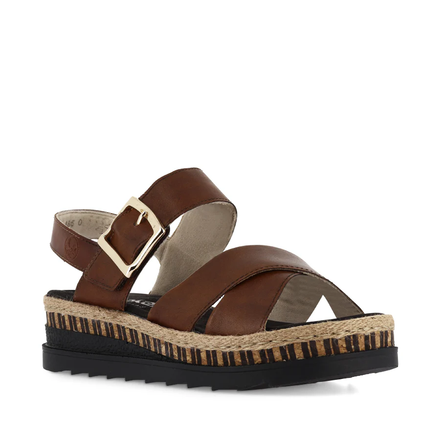 VEERA V7951 - TAN LEATHER - Image 3
