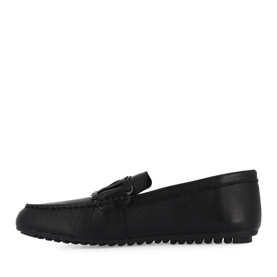 VELBERT - BLACK TUMBLE LEATHER - Image 2
