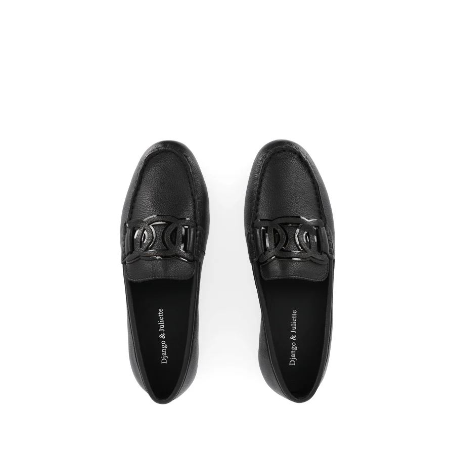 VELBERT - BLACK TUMBLE LEATHER - Image 5