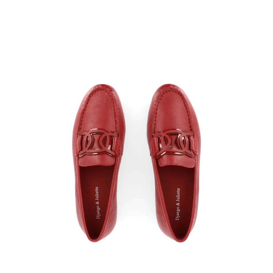 VELBERT - DARK RED TUMBLE LEATHER - Image 5
