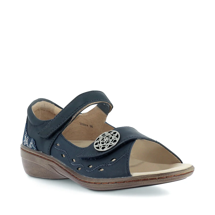 VENICE - NAVY LEATHER - Image 3