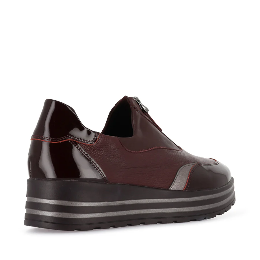 VOURA XF - BURGUNDY PEWTER LEATHER - Image 4
