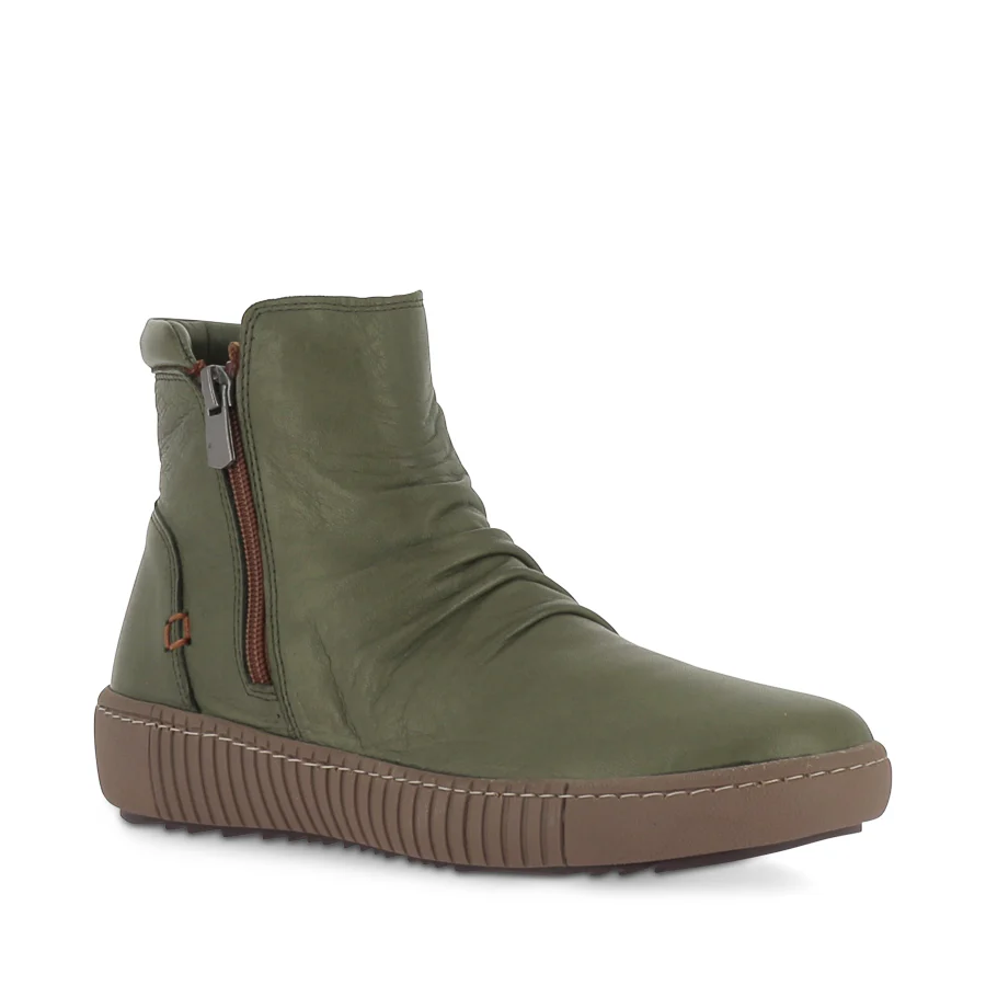 WINNIE - KHAKI LEATHER - Image 3