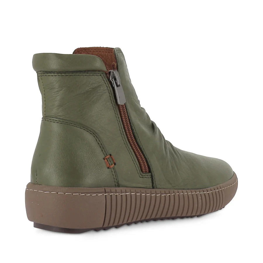 WINNIE - KHAKI LEATHER - Image 4