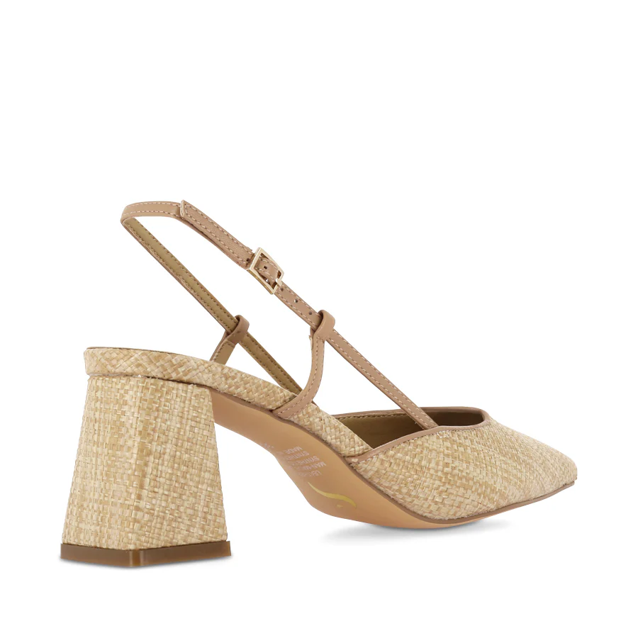 YASMINE - ALMOND NATURAL RAFFIA - Image 4