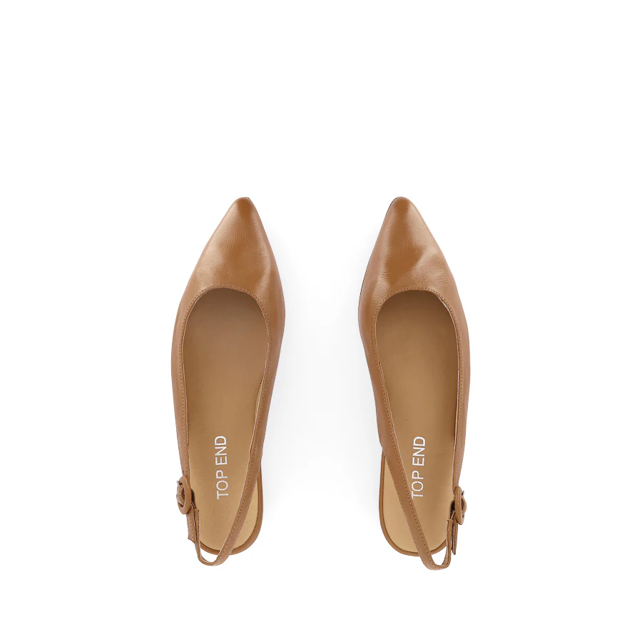 YILLIE - DARK TAN LEATHER - Image 5