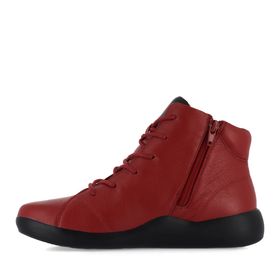 YORKERS XW - DARK RED BLACK LEATHER - Image 2