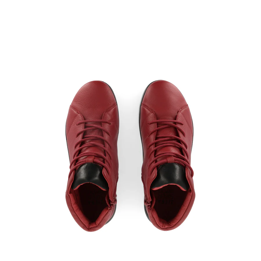 YORKERS XW - DARK RED BLACK LEATHER - Image 5
