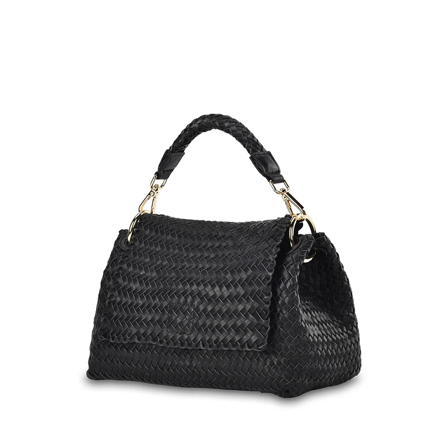 ZOE BAG - BLACK LEATHER - Image 2