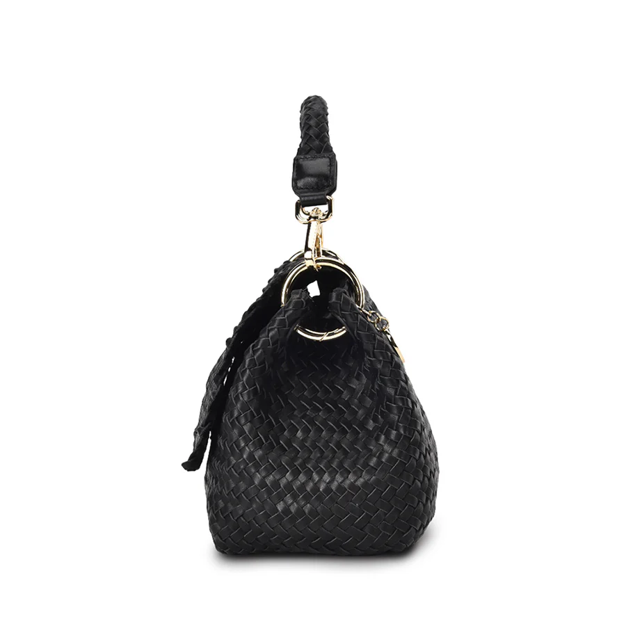 ZOE BAG - BLACK LEATHER - Image 4