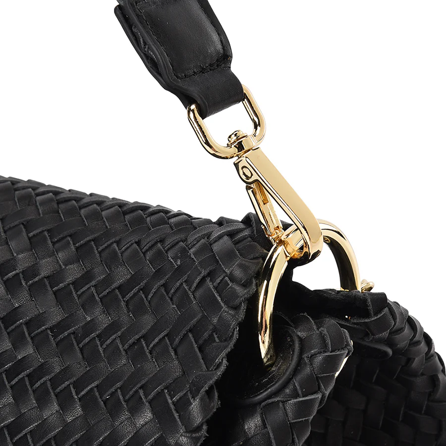 ZOE BAG - BLACK LEATHER - Image 6